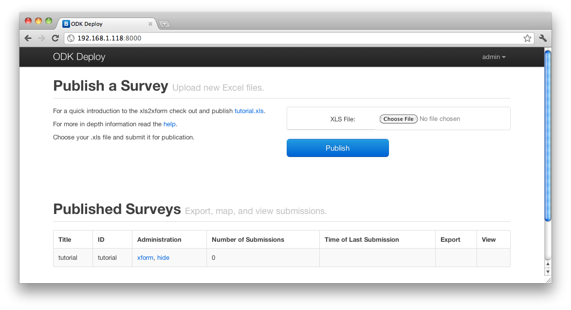 published surveys